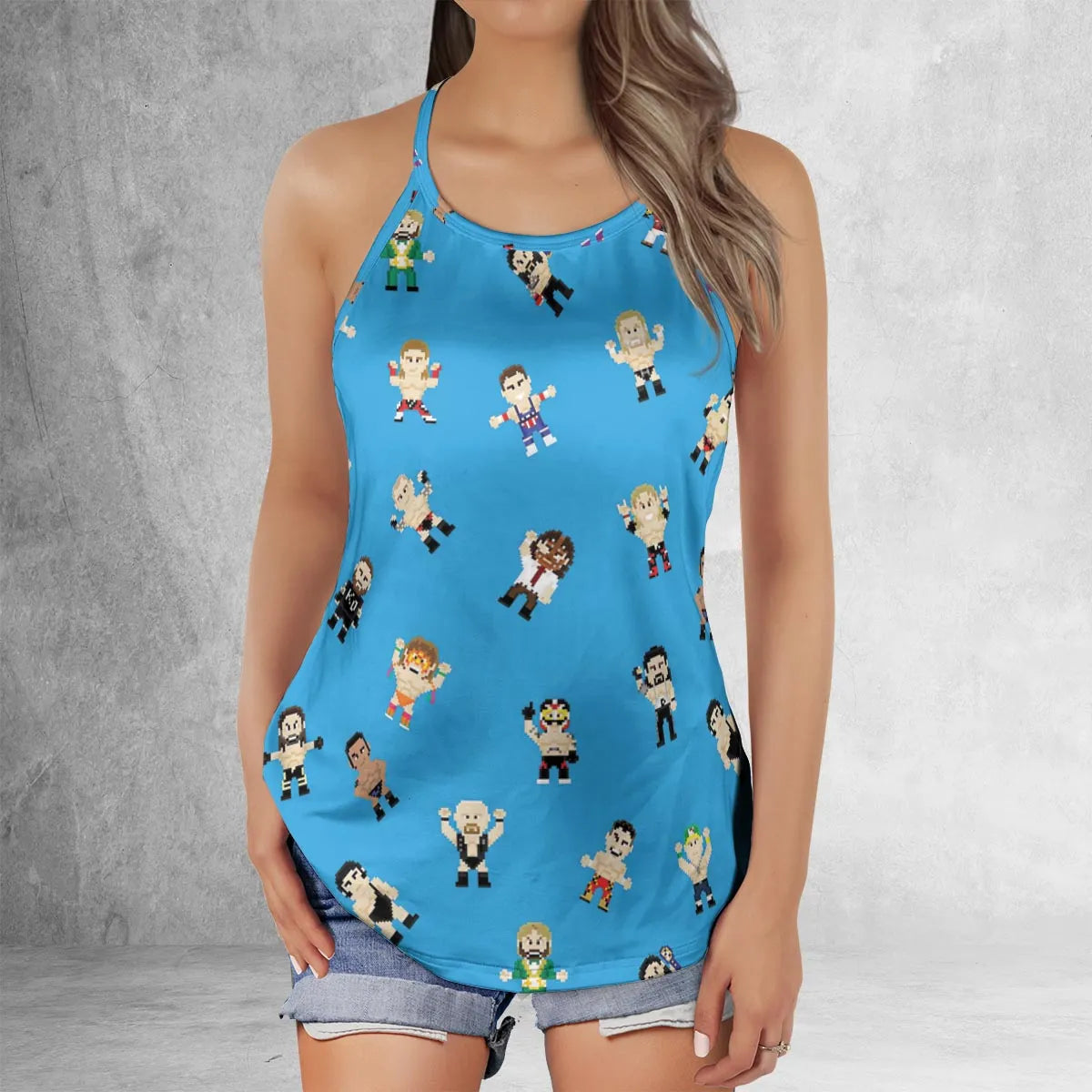 Criss Cross Tank Top - V1PY4TM2