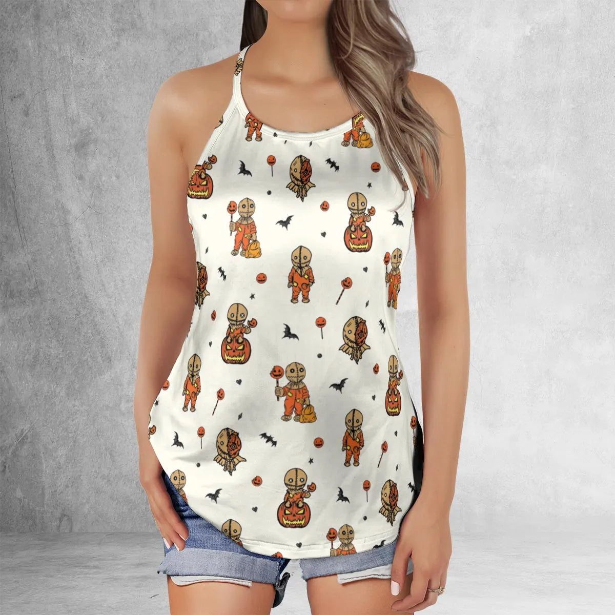 Criss Cross Tank Top - 9ELCCH1D