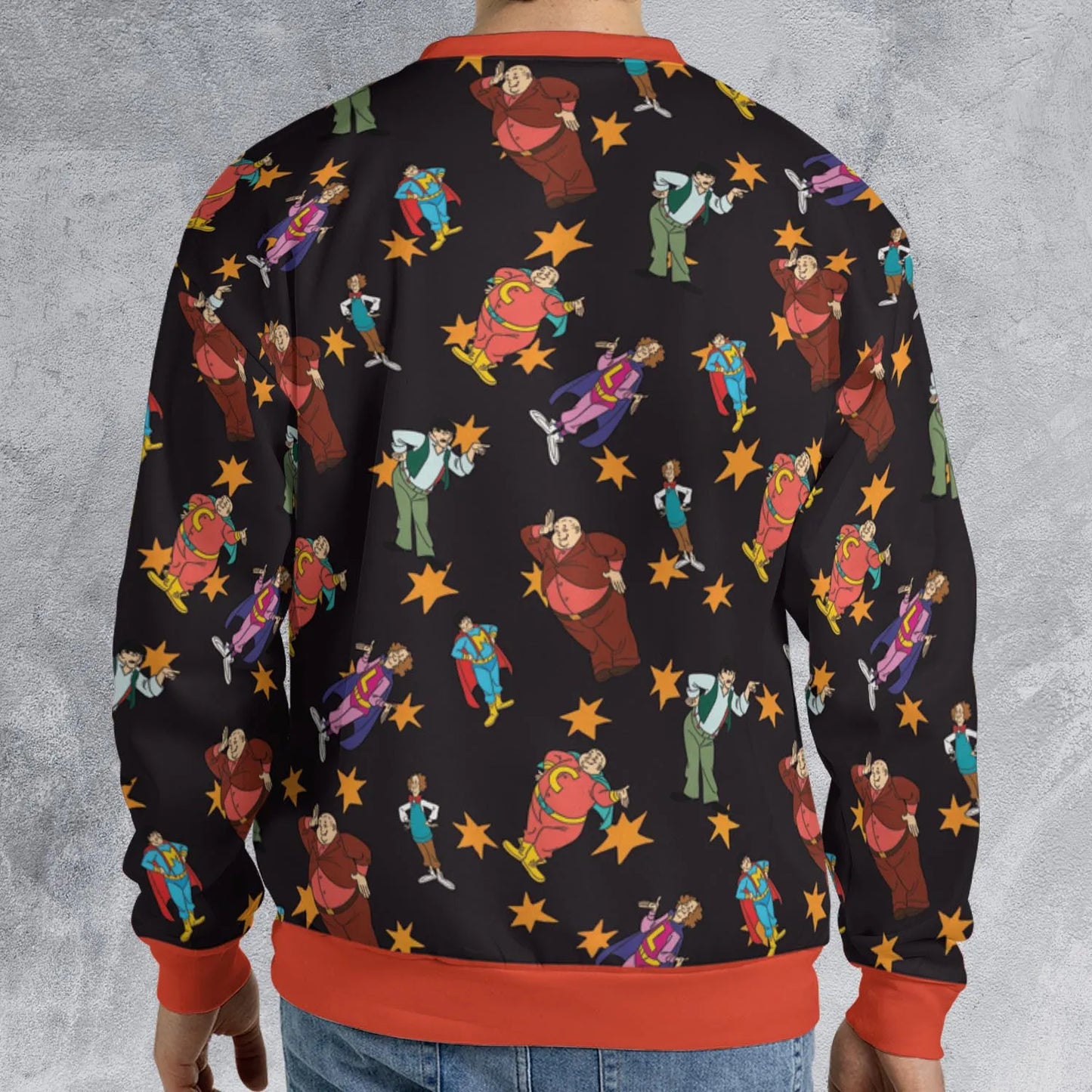 All-over Print Sweatshirt - 9YVU3RGK