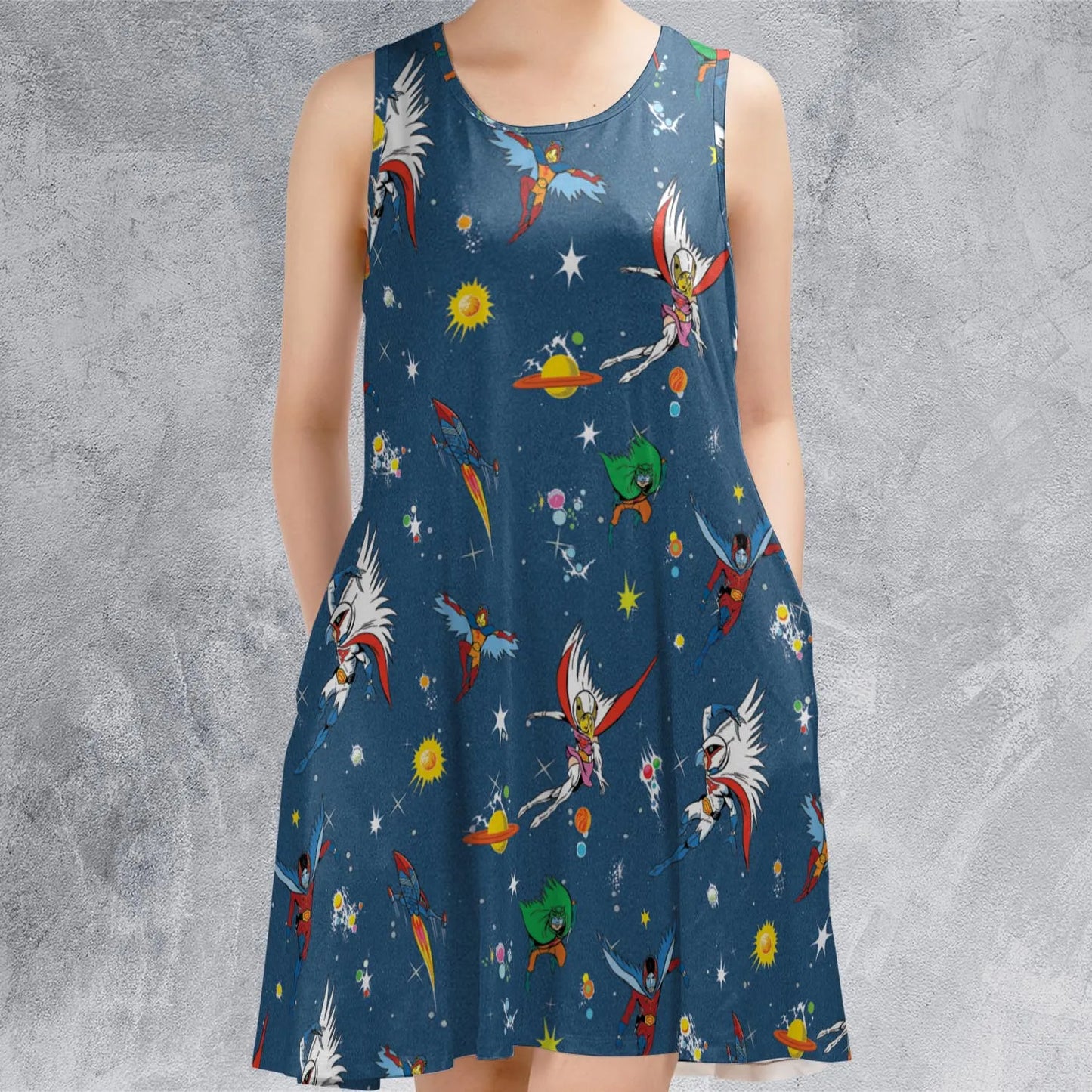 Sleeveless Dress - SJKRSZ29