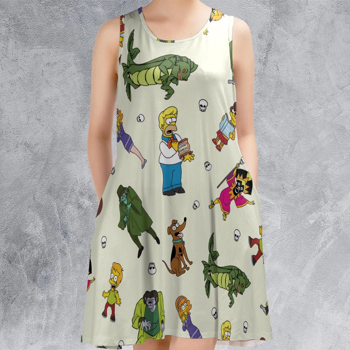 Sleeveless Dress - NFR1QNH6