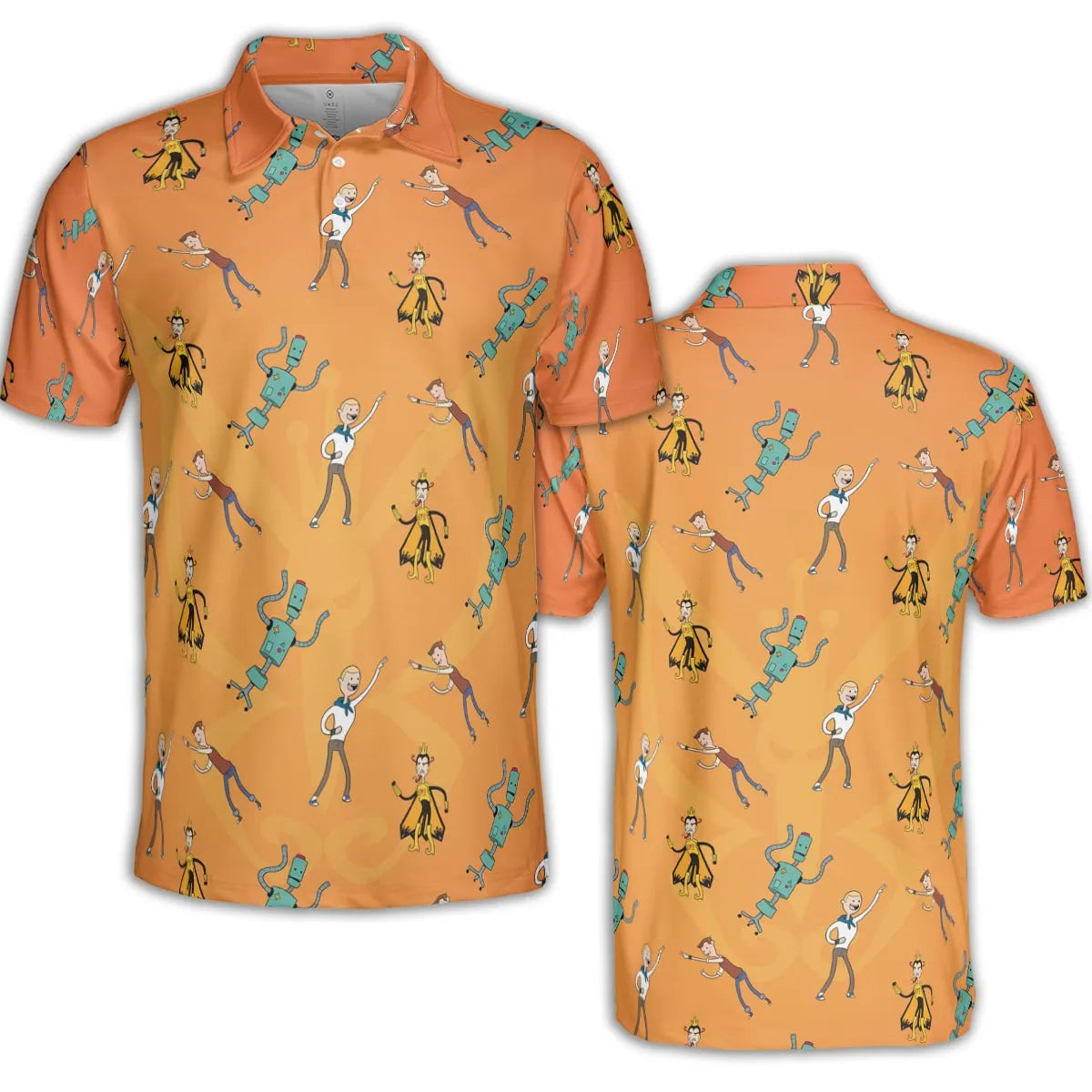 AOP Men/Women Polo Shirt - W8K2KWUS