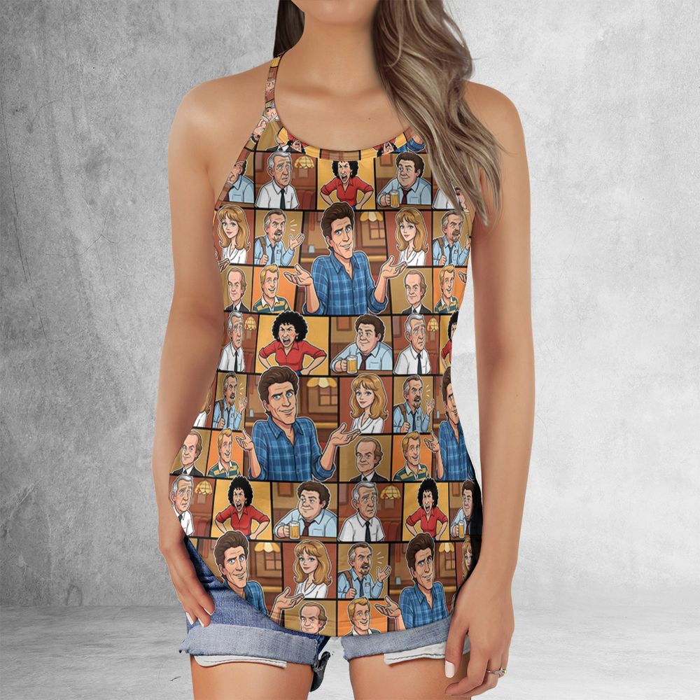 Criss Cross Tank Top - 4TWNSPK5 -  - 2