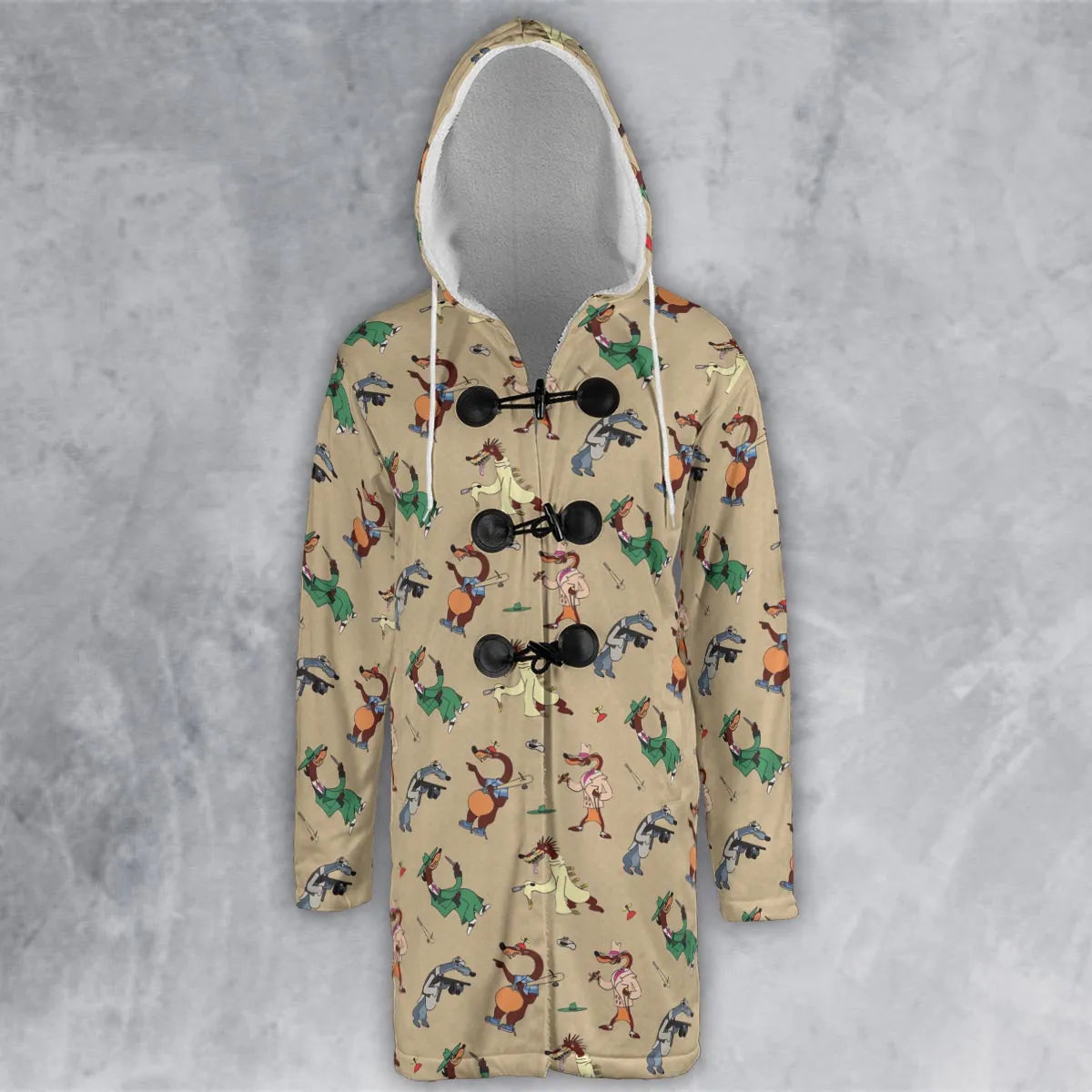 Hooded Cloak Coat - MBAS1DNH