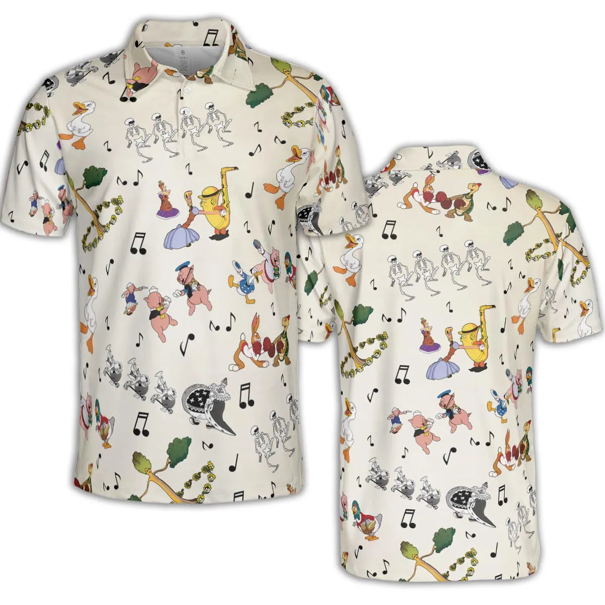 AOP Men/Women Polo Shirt - TRCRWCVZ