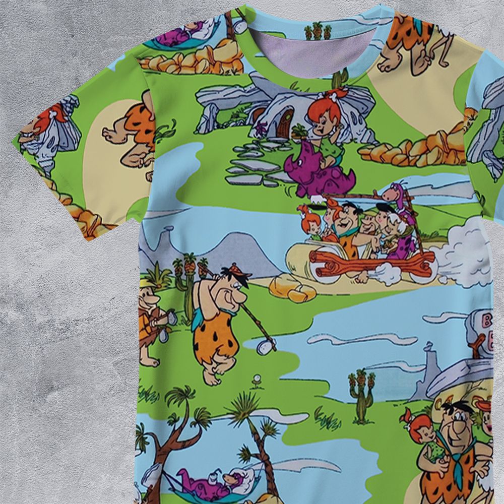 All-Over Print Unisex T-Shirt - TN77WU25 -  - 2