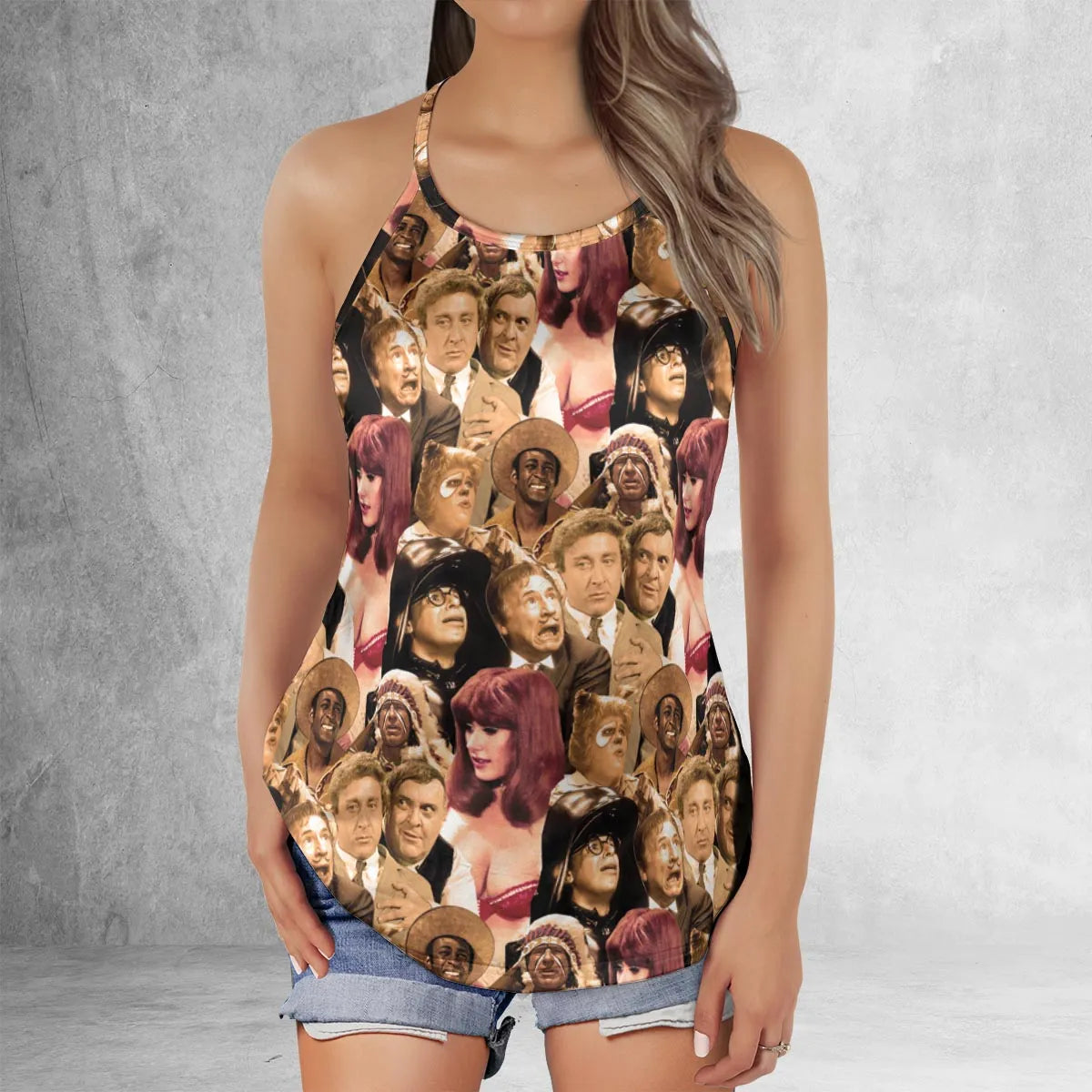Criss Cross Tank Top - XDN6QRR8