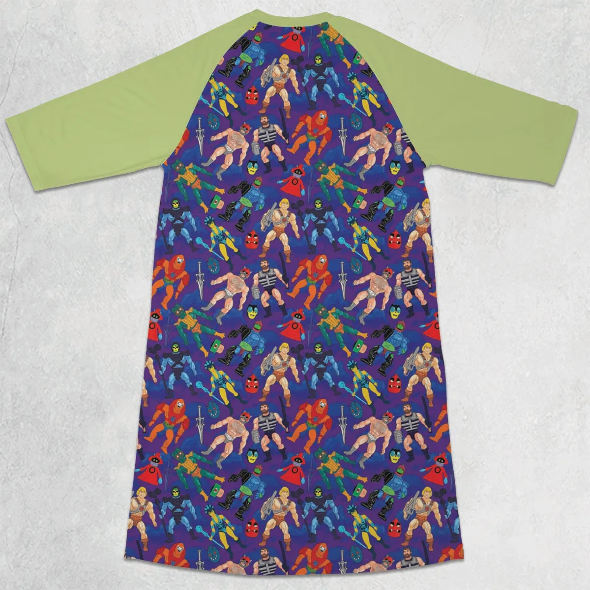 3/4 Sleeve Raglan Dress - DK8PH4QX