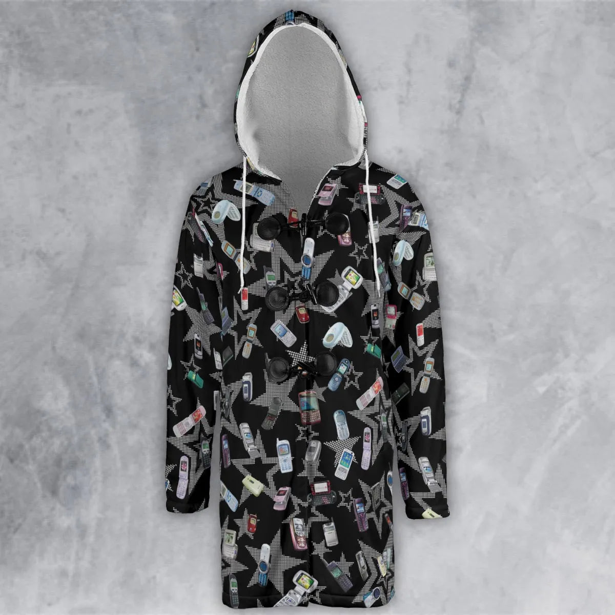 Hooded Cloak Coat - 58S86BJ7