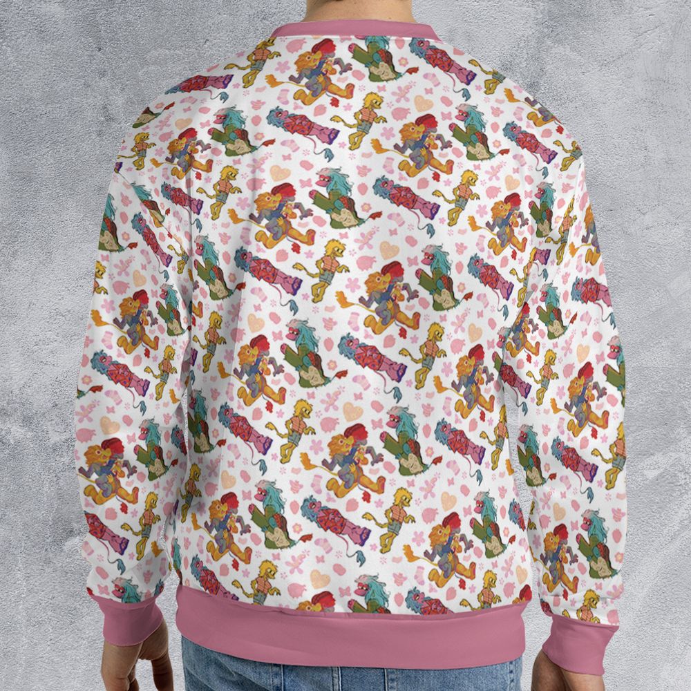 All-over Print Sweatshirt - T7WCV8LN -  - 2