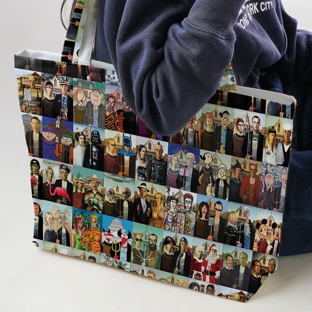 Large Tote Bag - 2AAMTCHQ -  - 2