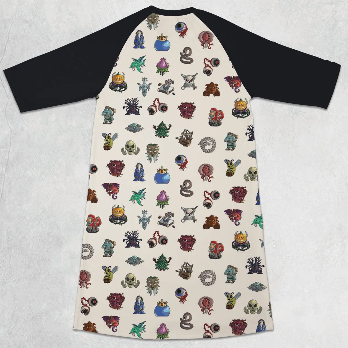 3/4 Sleeve Raglan Dress - 2QHFPXVL