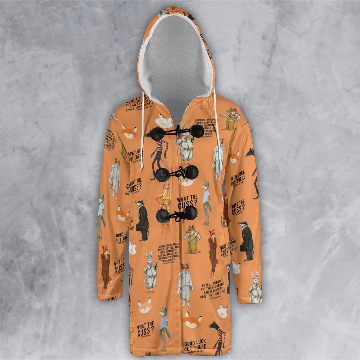Hooded Cloak Coat - B53WLECV