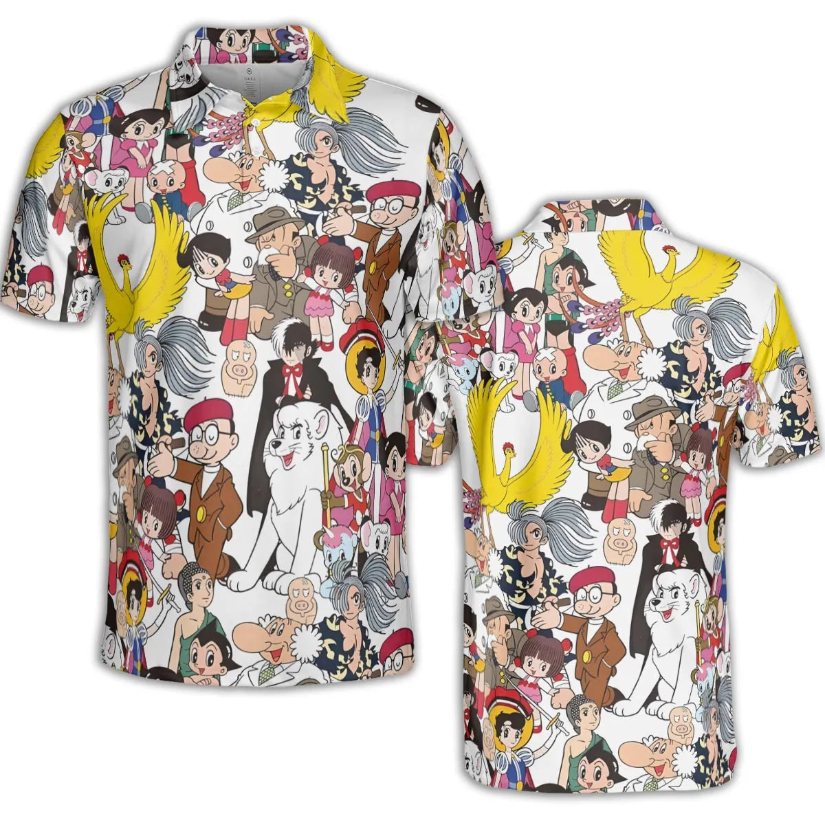 AOP Men/Women Polo Shirt - AJMCFTUF