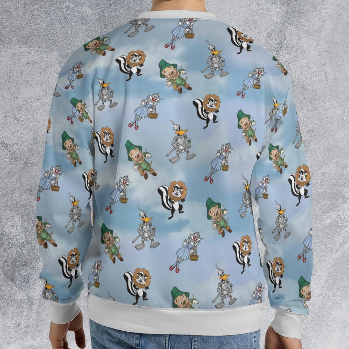 All-over Print Sweatshirt - 16B7JMRS