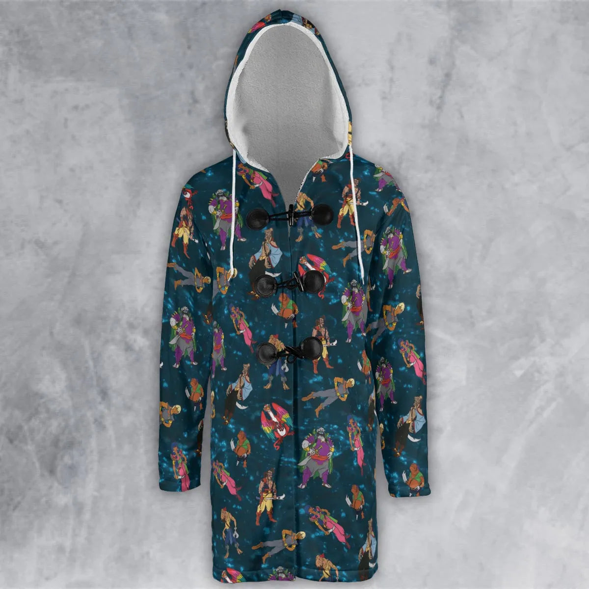 Hooded Cloak Coat - 3KSB1UA8