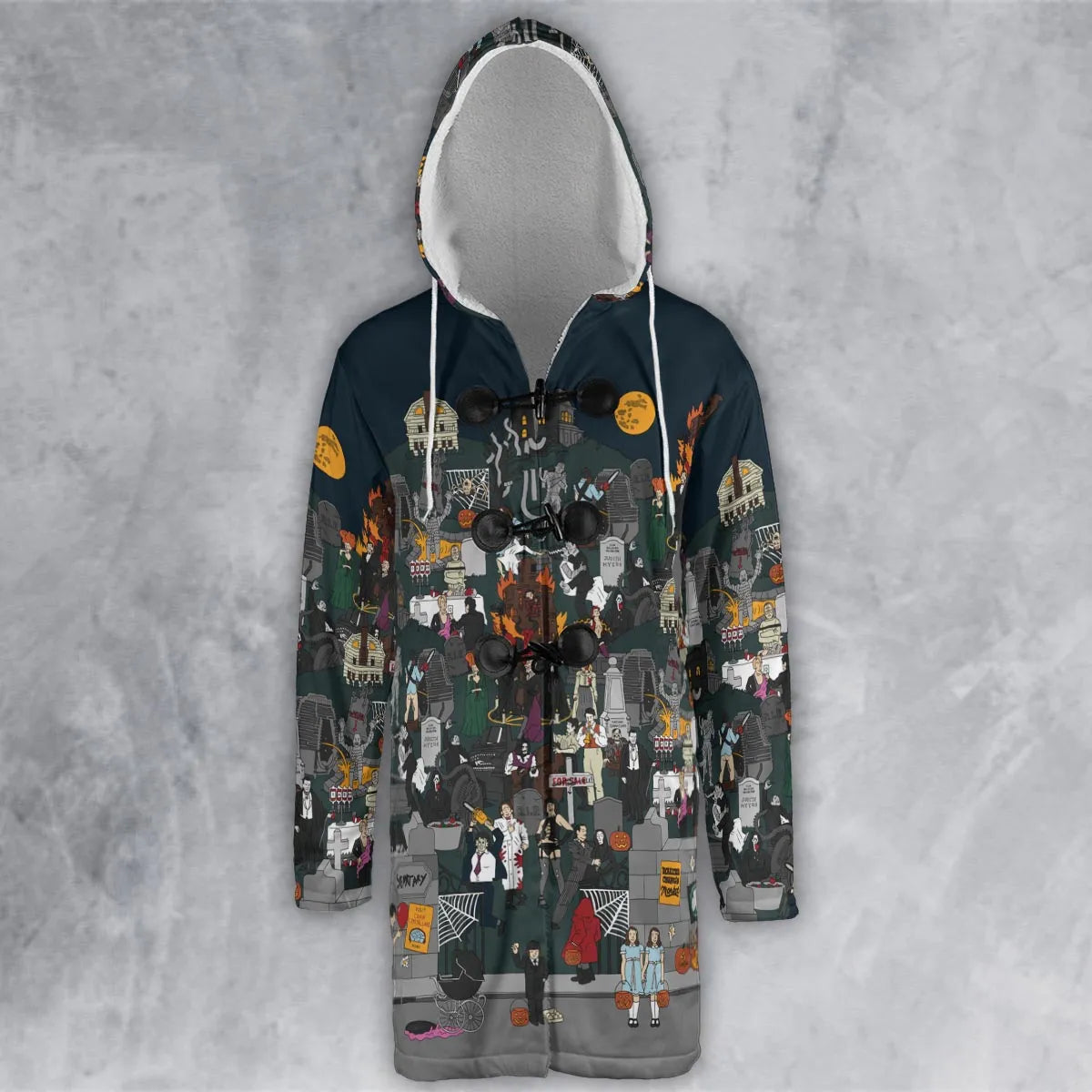 Hooded Cloak Coat - WT71KG6K