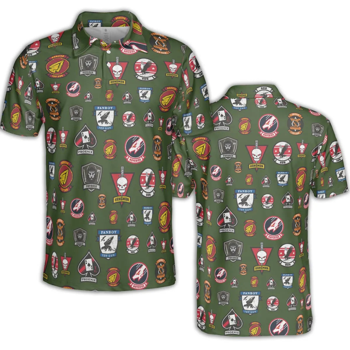 AOP Men/Women Polo Shirt - EVWWXCRW