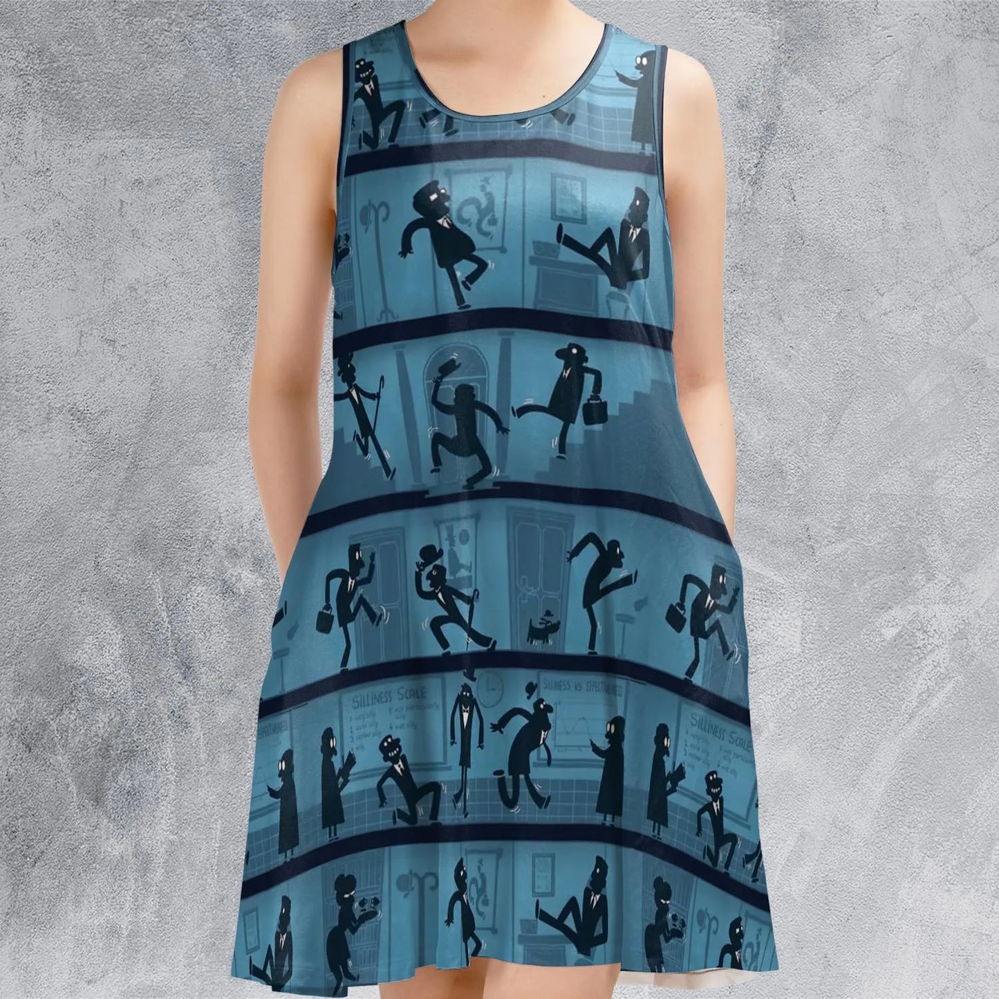 Sleeveless Dress - AQ88SJX7