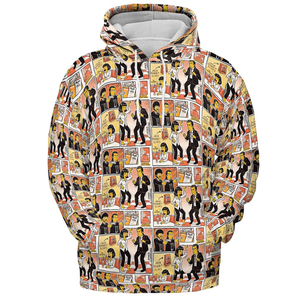 All-over Print Hoodie - PUSEN1FD -  - 2