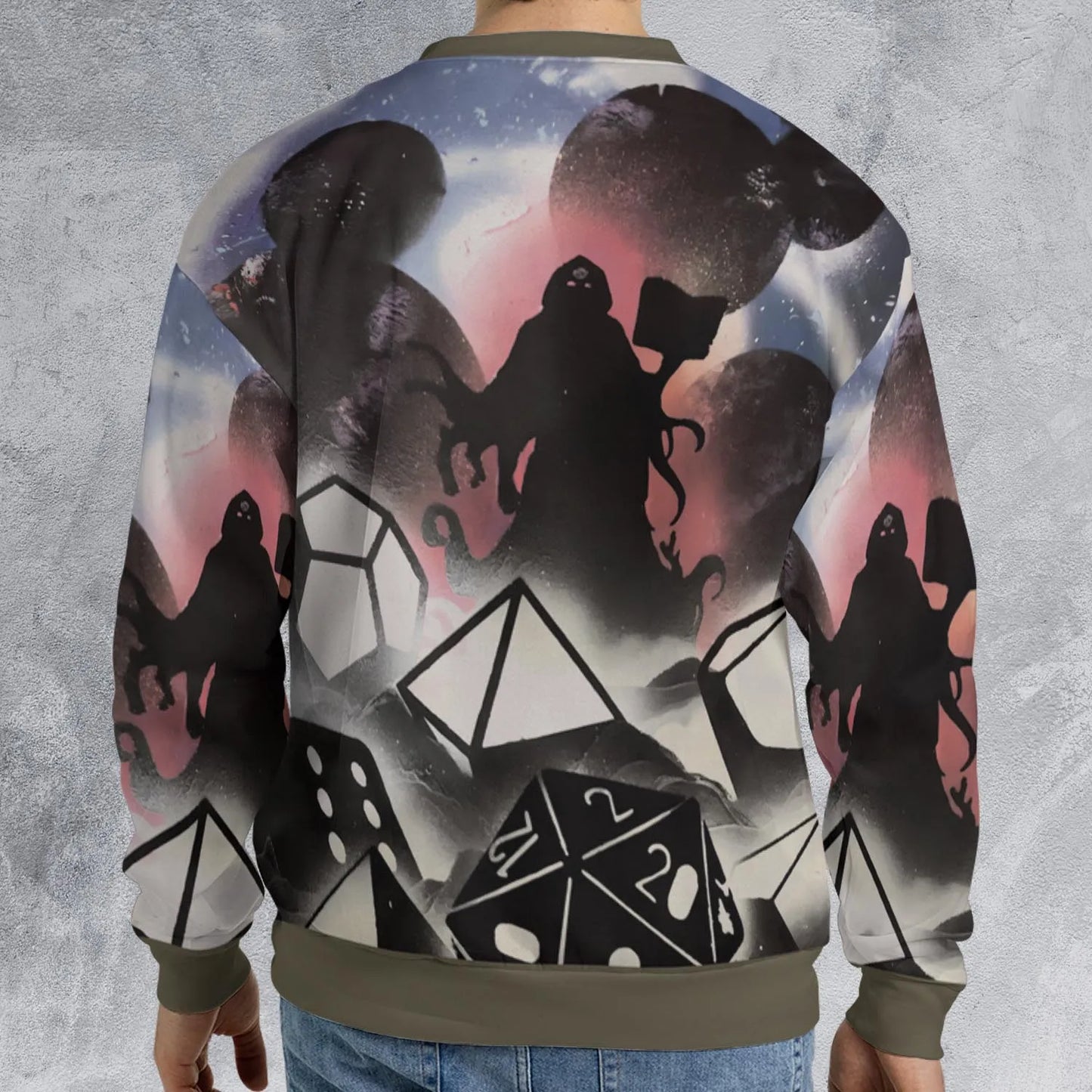 All-over Print Sweatshirt - V3VKBT96