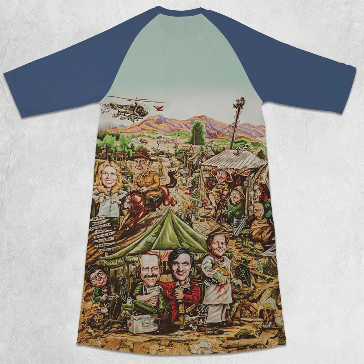 3/4 Sleeve Raglan Dress - EJCKFGVS