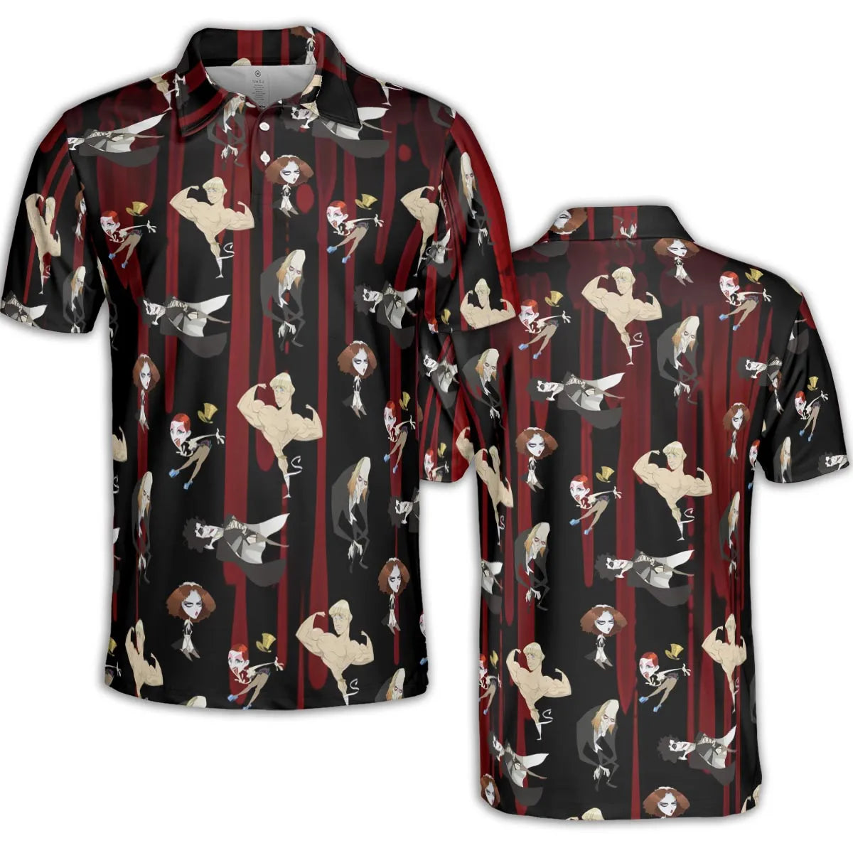 AOP Men/Women Polo Shirt - PC7UYSNP