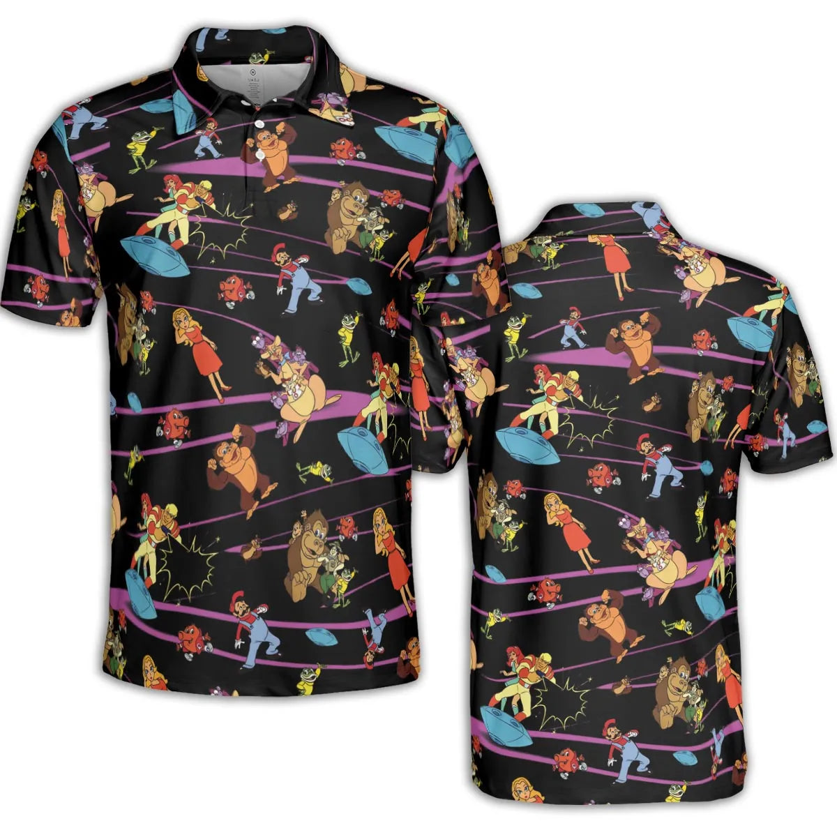 AOP Men/Women Polo Shirt - S5L9MLNS