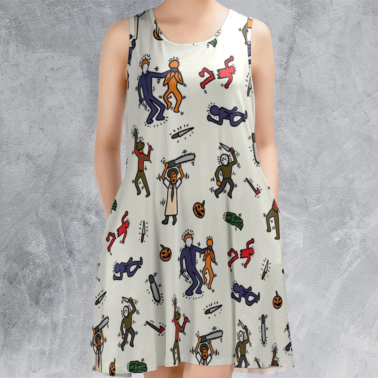 Sleeveless Dress - BNMHK3C8