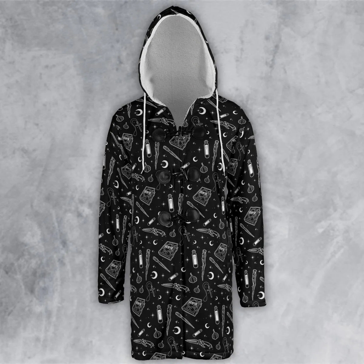 Hooded Cloak Coat - M23WK8MH