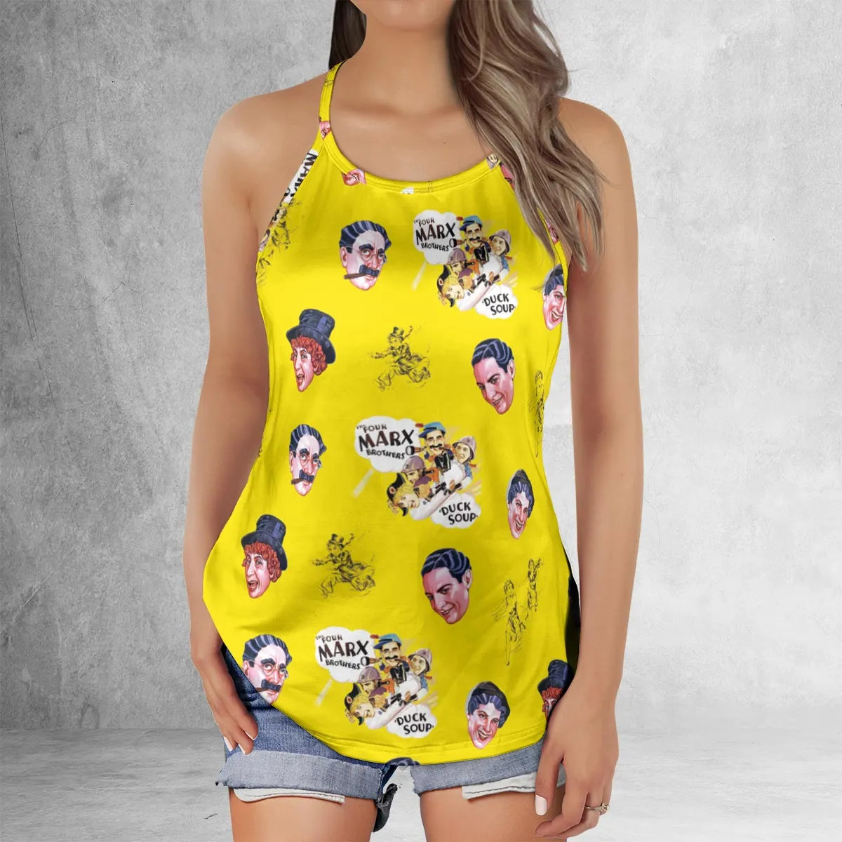 Criss Cross Tank Top - GSUG6FDY