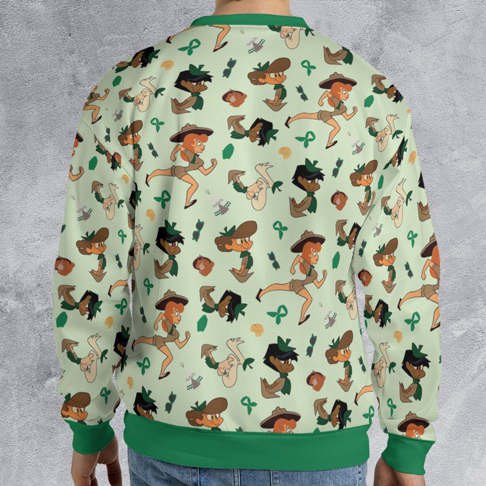 All-over Print Sweatshirt - AK7PNXLS -  - 2