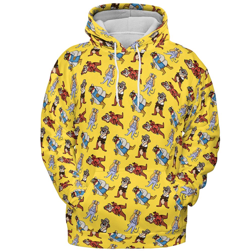 All-over Print Hoodie - QZXHCCRX -  - 2