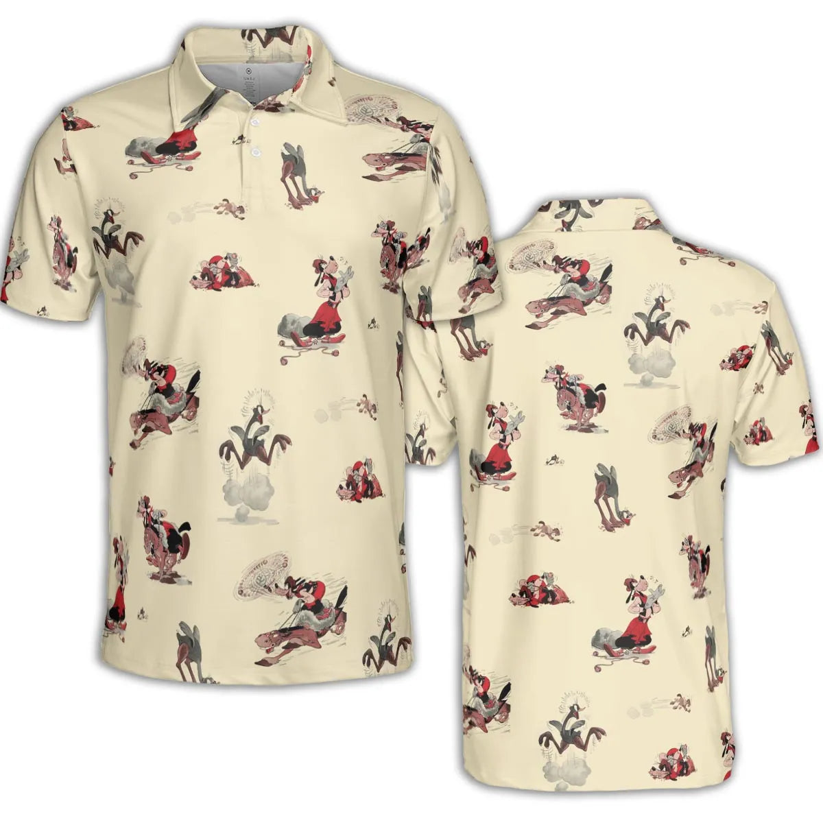 AOP Men/Women Polo Shirt - AFM1V15W