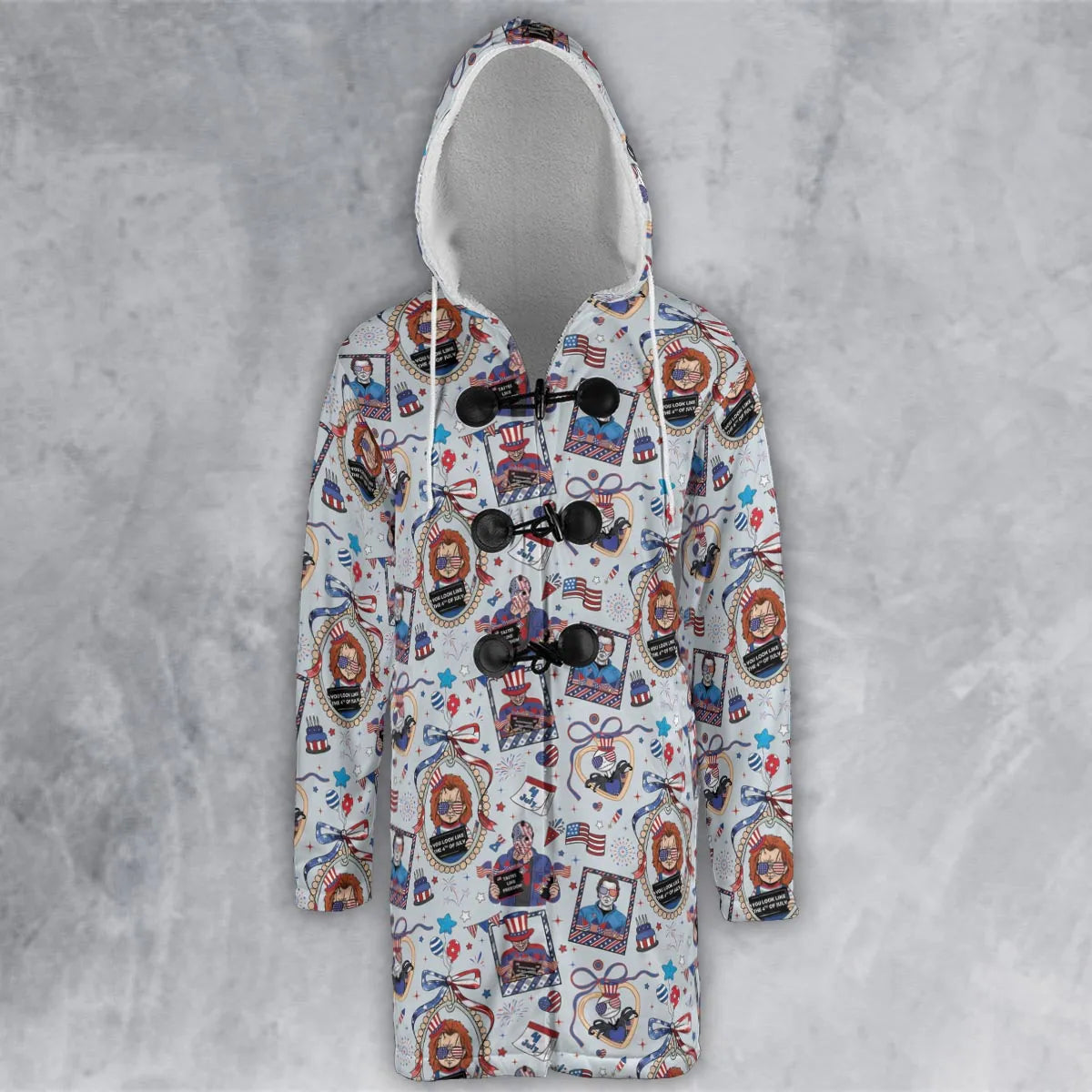 Hooded Cloak Coat - W1NY5X4G