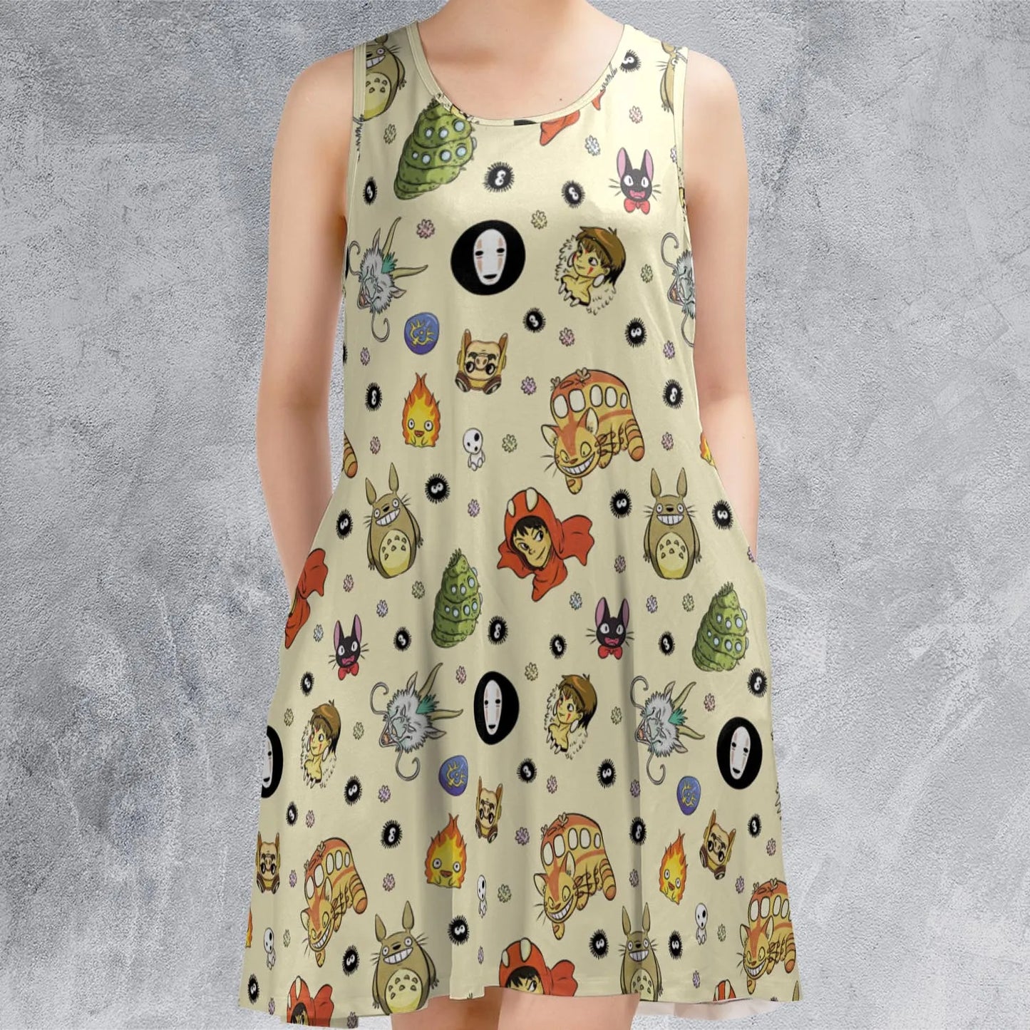 Sleeveless Dress - XCYRFBJ6