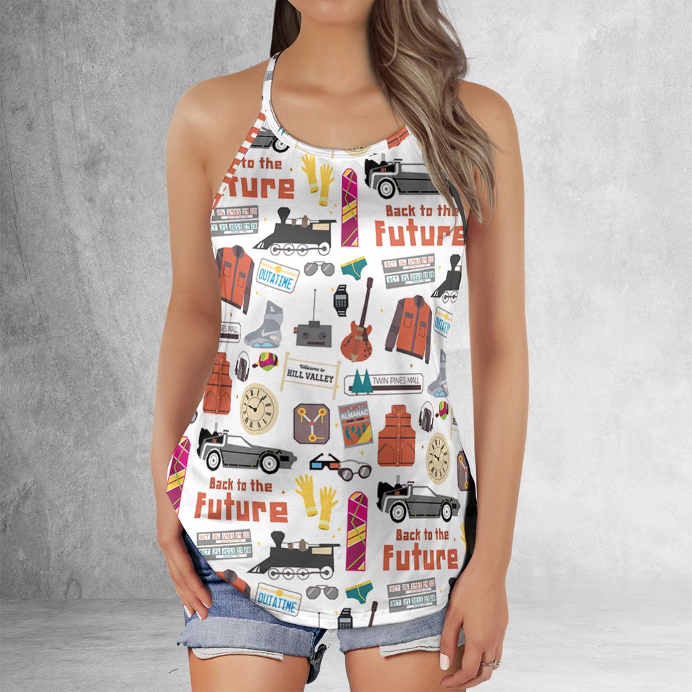 Criss Cross Tank Top - L5HFAZH8 -  - 2