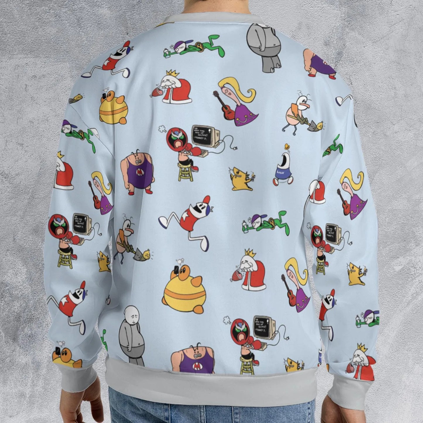 All-over Print Sweatshirt - SG26ZX8J