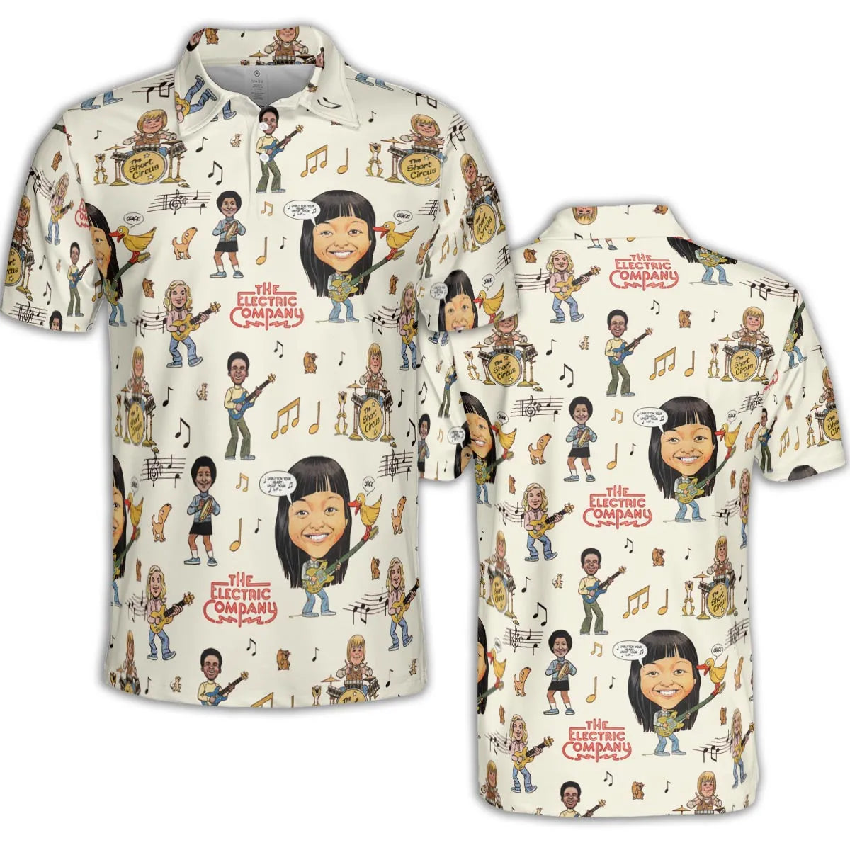AOP Men/Women Polo Shirt - YQZSGNM6