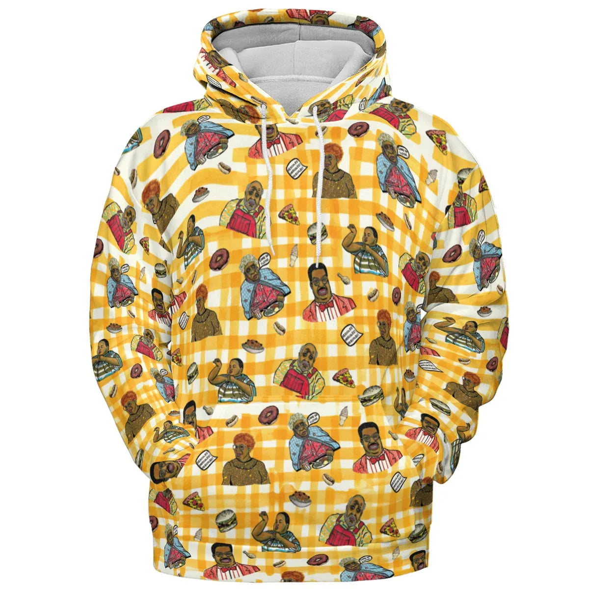 All-over Print Hoodie - NRETUMFE