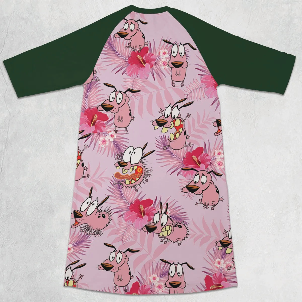 3/4 Sleeve Raglan Dress - 9L5U7GYE