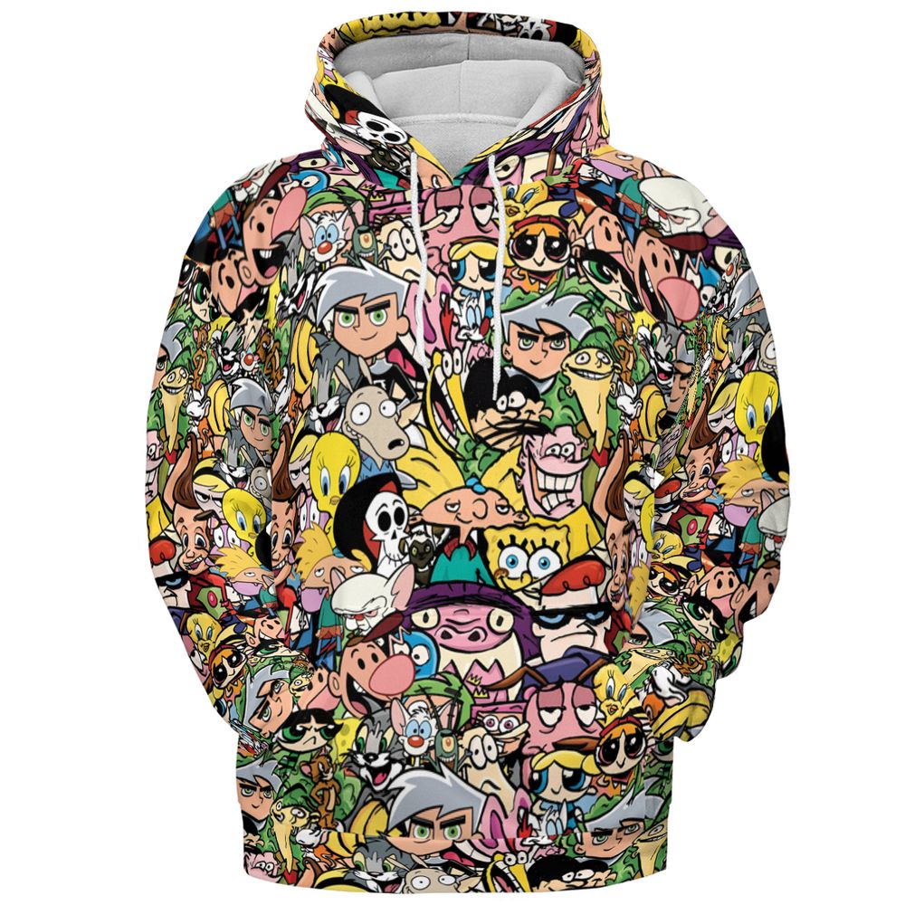 All-over Print Hoodie - V26LUS8T -  - 2