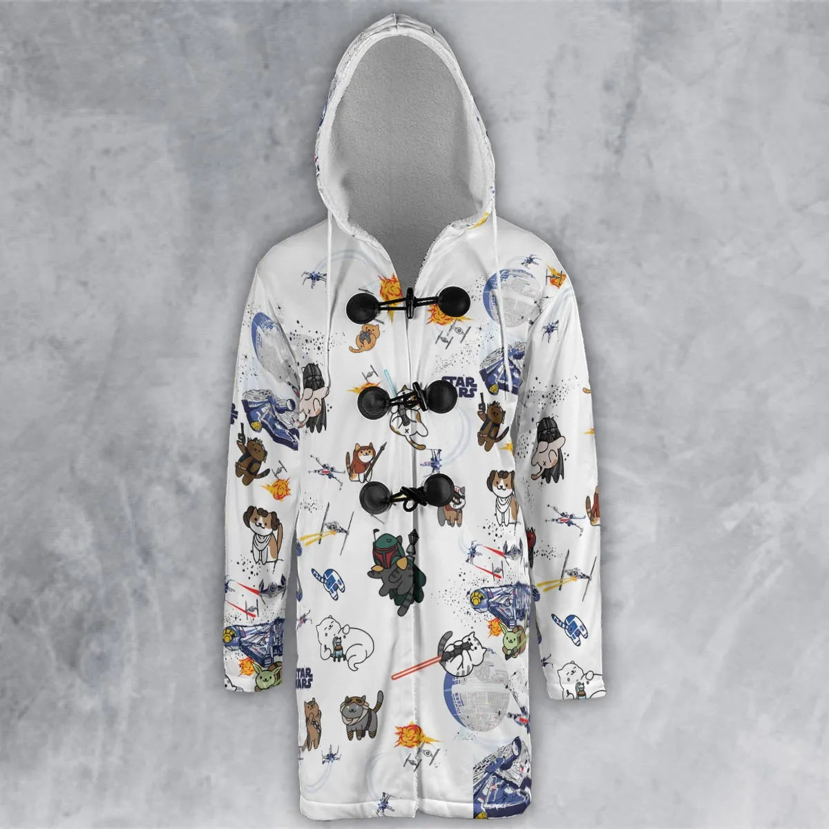 Hooded Cloak Coat - L54AH4BQ
