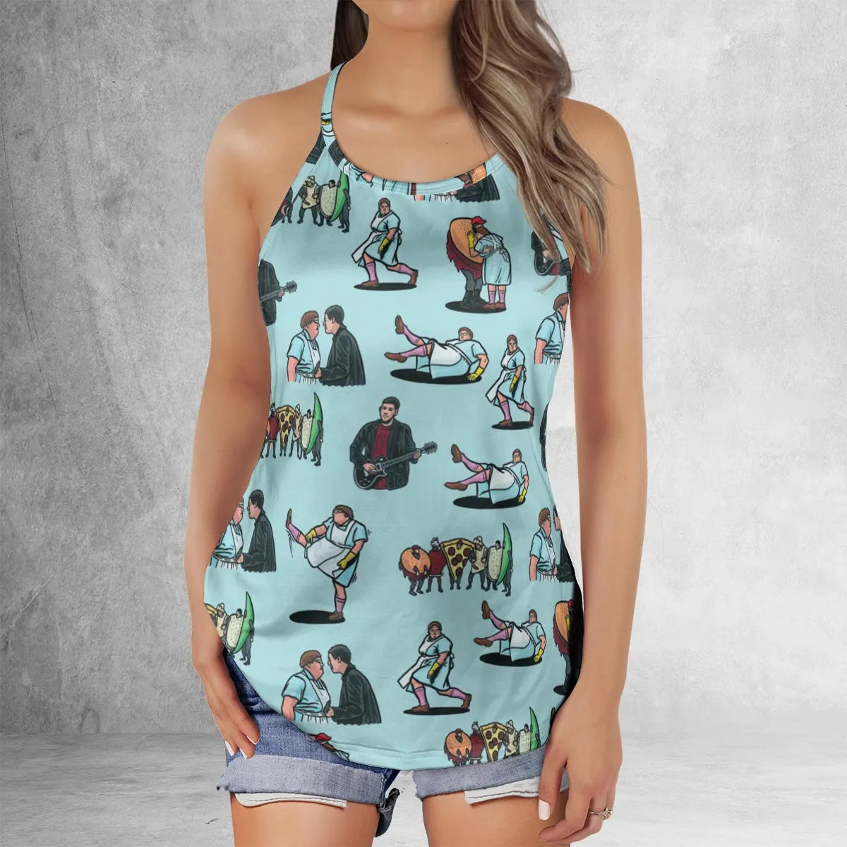 Criss Cross Tank Top - PDYWBGP2