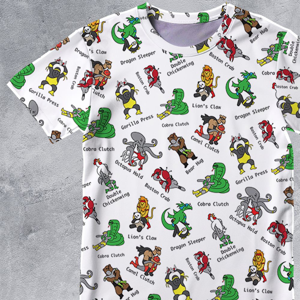 All-Over Print Unisex T-Shirt - W4H5AMU3 -  - 2