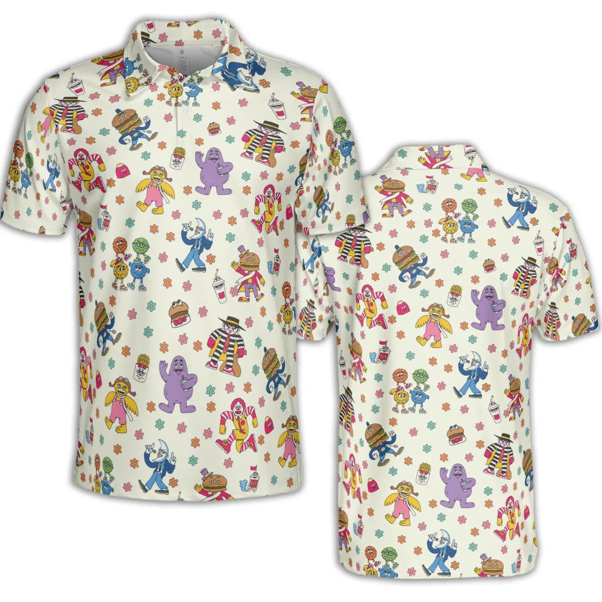 AOP Men/Women Polo Shirt - 2DLWS2P3