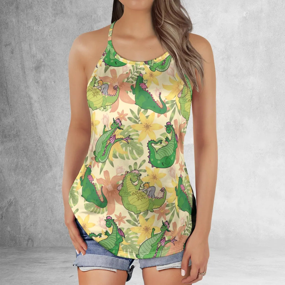 Criss Cross Tank Top - SYYZ5LL2