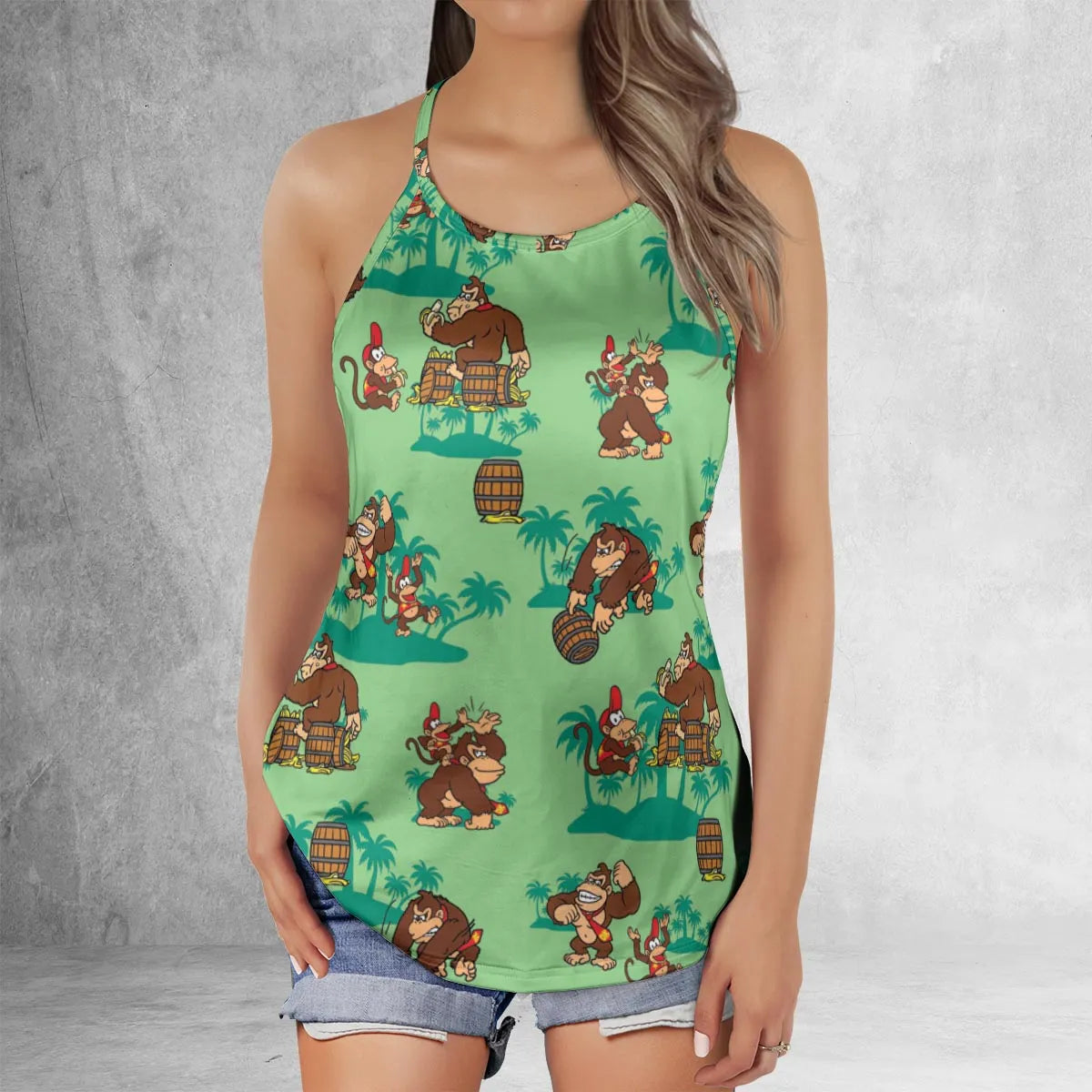 Criss Cross Tank Top - D8HQ3ELP
