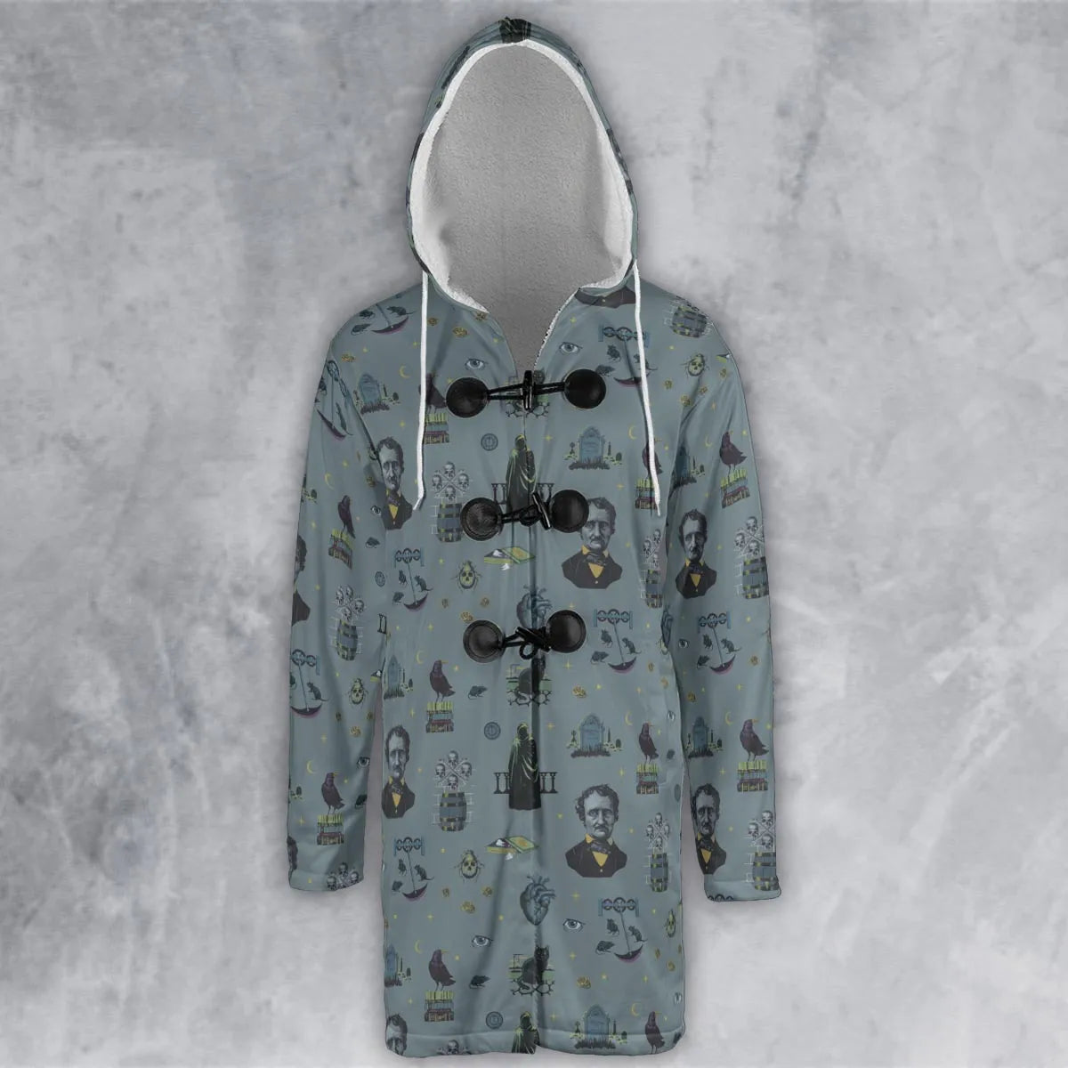 Hooded Cloak Coat - 6EHQ23UE