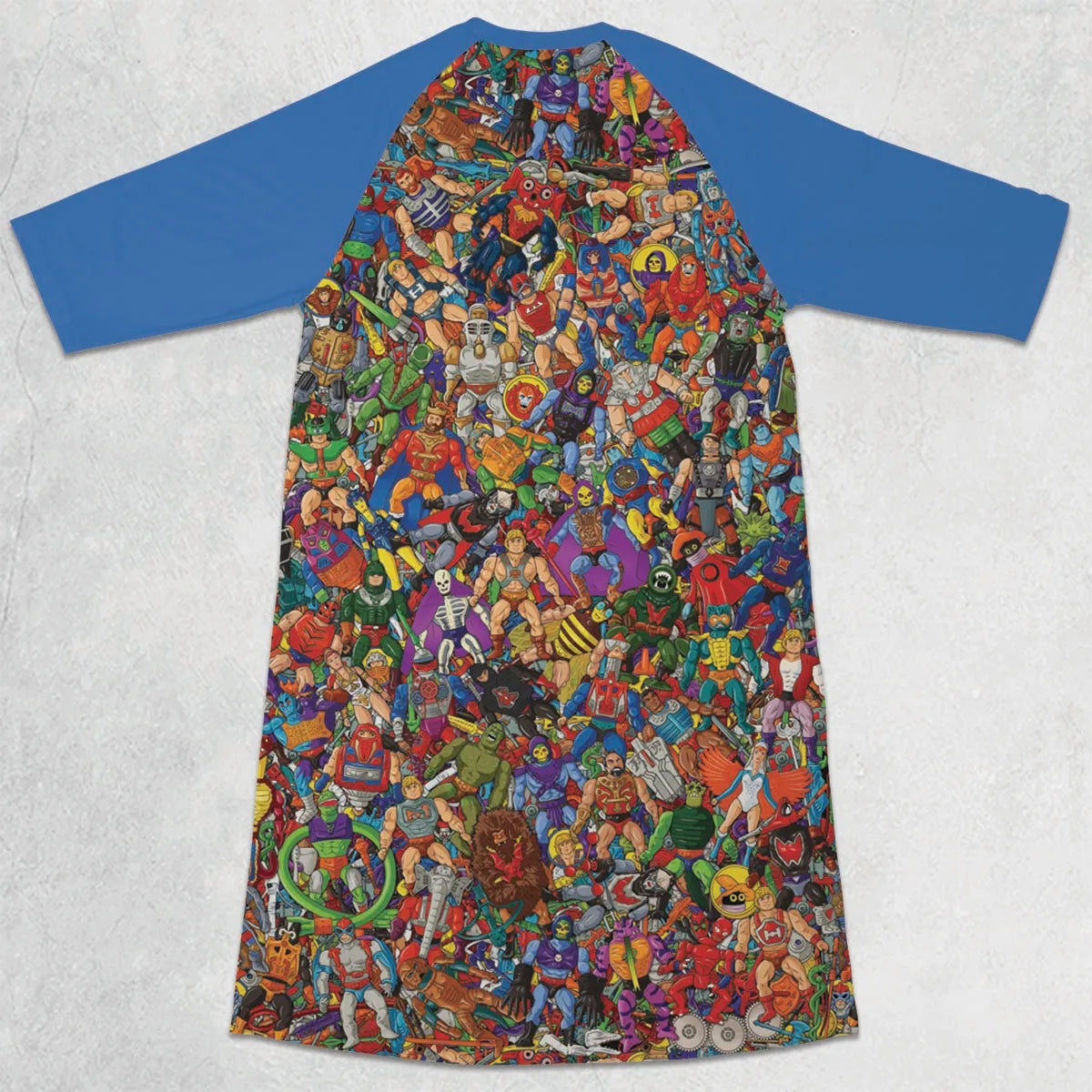 3/4 Sleeve Raglan Dress - 5FKAQK59